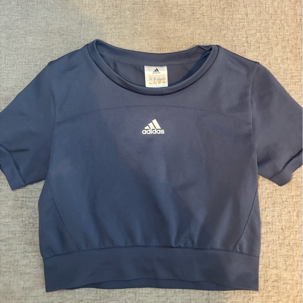 Adidas crop top size small
